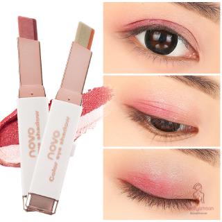 Thỏi phấn mắt hai màu gradient nhung mịn ánh kim độc đáo