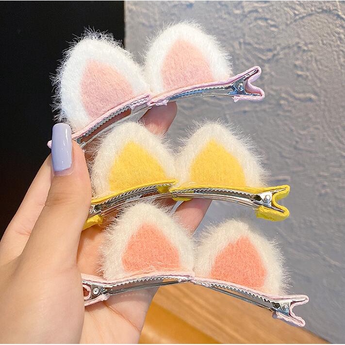 Kẹp tóc hình tai mèo dễ thương cho bé gái