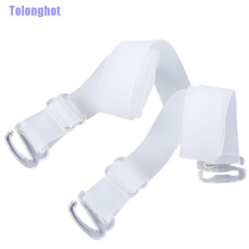 Cặp dây áo ngực silicon trong suốt 1.5cm có thể điều chỉnh