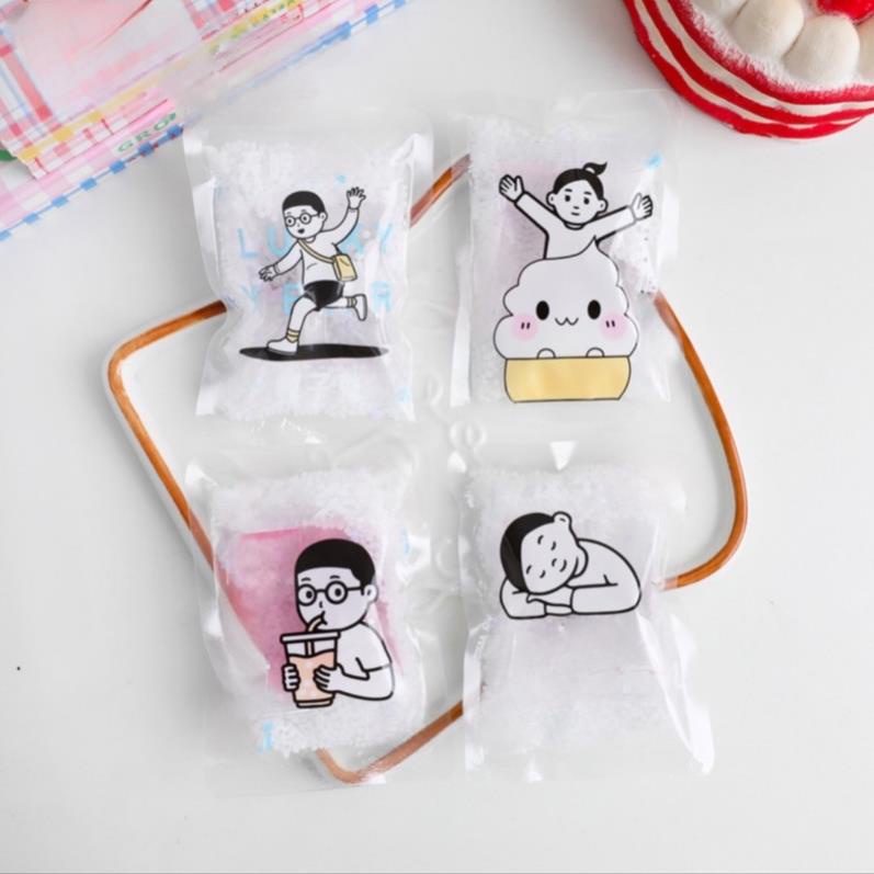 Túi Đá Trườm Lạnh, Túi Trườm Mini In Hình Siêu Đáng Yêu, Dễ Thương