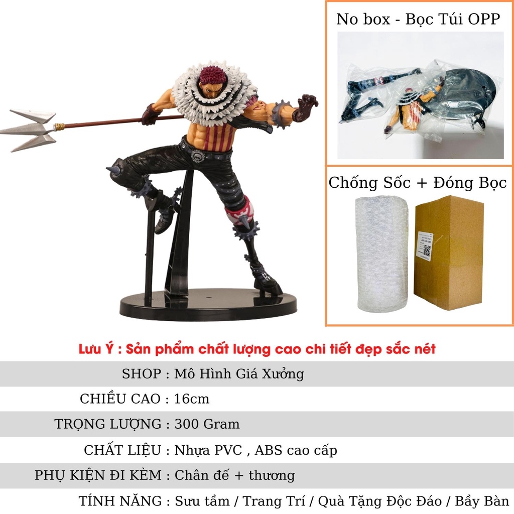 Mô hình One Piece Katakuri hàng cao cấp siêu đẹp cao 16cm trạng thái chiến đấu  figure mô hình giá xưởng