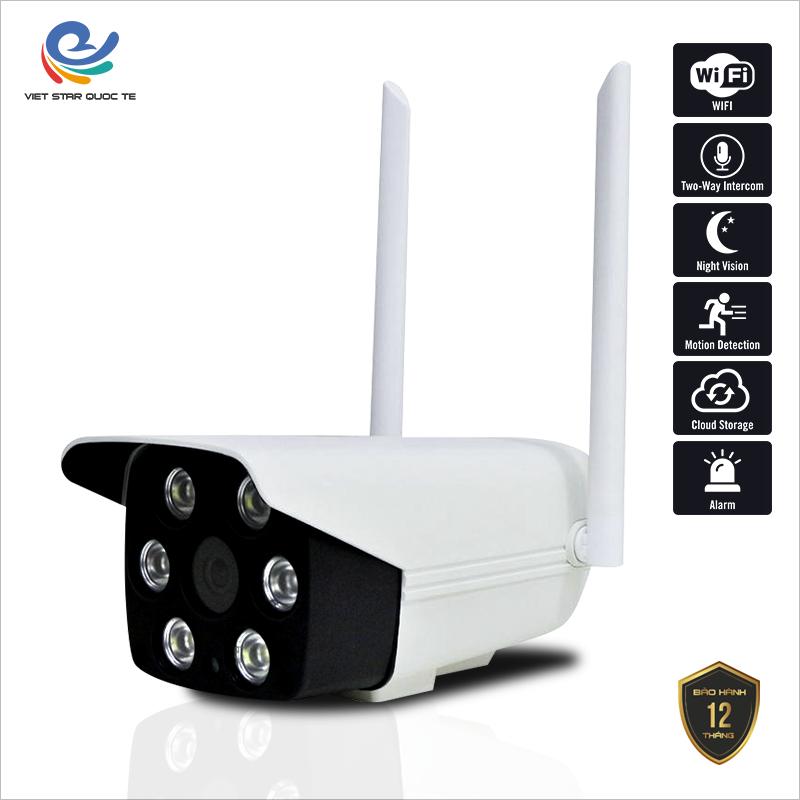 Camera wifi 23DK200 2.0MPx full hd 1080p mới 2020, chống trộm, phát sáng trong đêm, bảo hành 12 tháng-Việt Star Quốc Tế