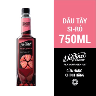 Siro Hương Dâu Tây / European Strawberry Syrup - DaVinci Gourmet