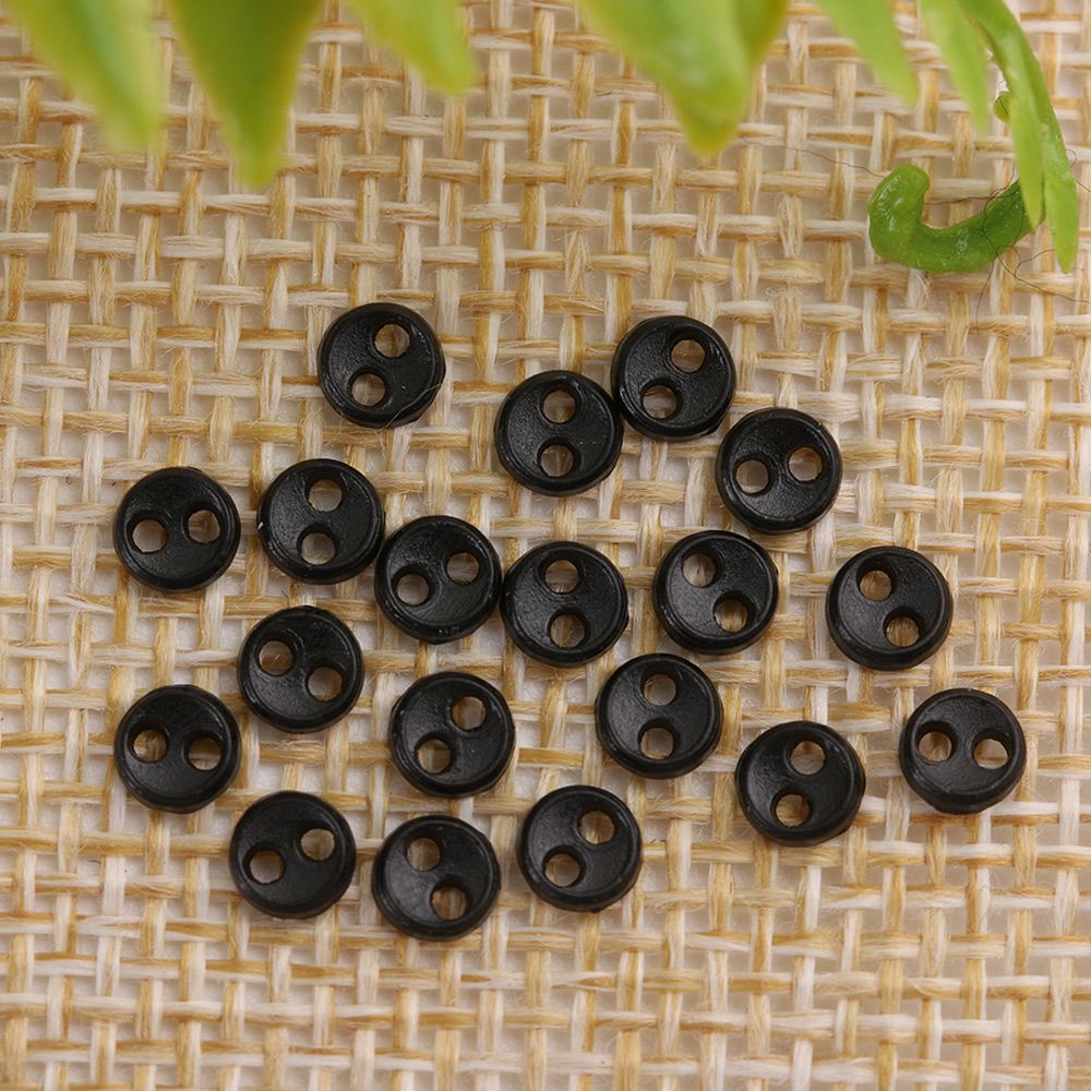Set 20/40 nút áo kim loại mini hai lỗ dễ thương dùng may quần áo búp bê DIY