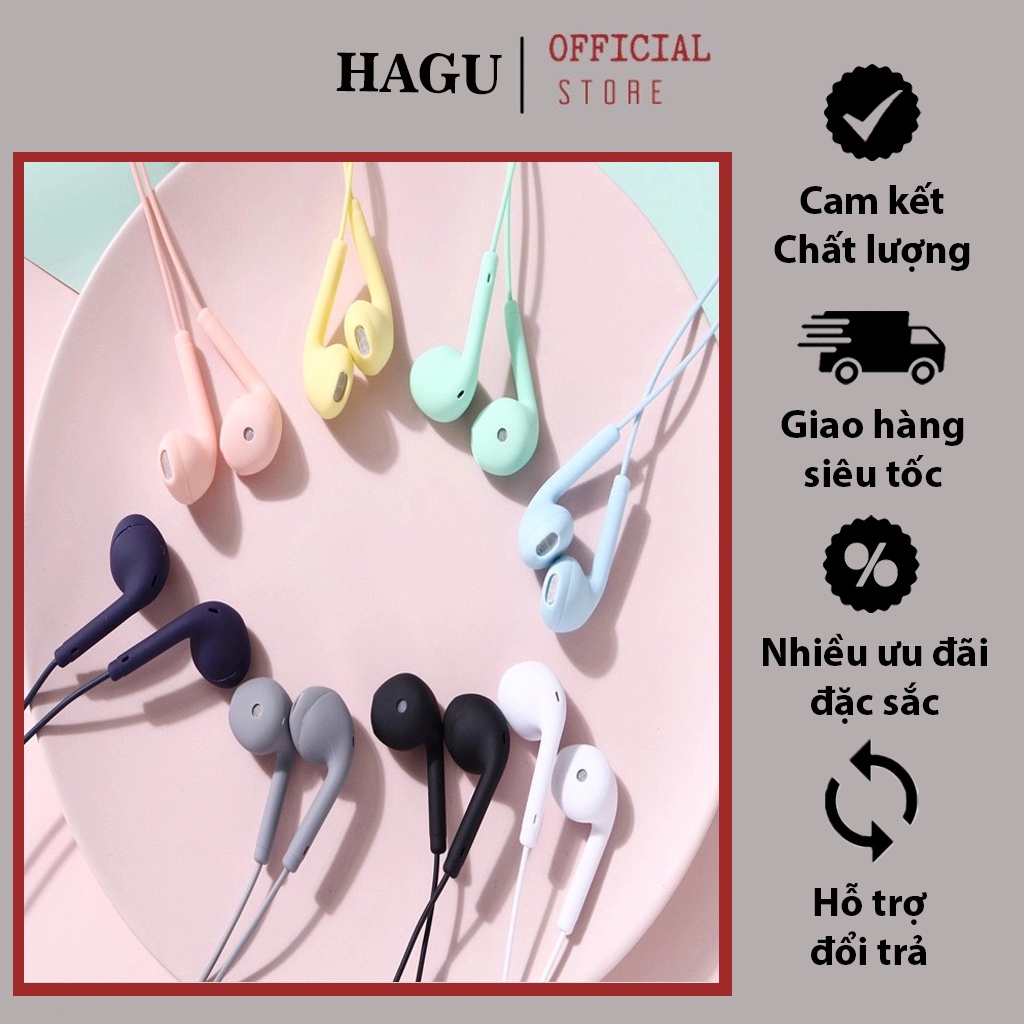 Tai Nghe Cực Êm Có Mic Nhét Tai Đa Năng 320 Nhiều Màu Hot Trend