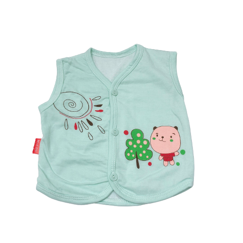 Áo Gile cotton - Áo ghile 2 lớp cho bé 3-8kg