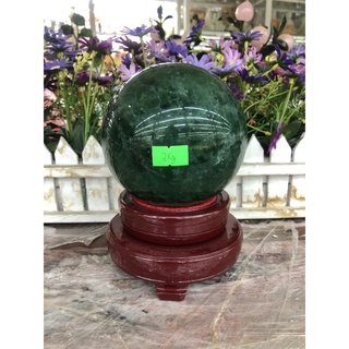 Quả cầu phong thủy đá TA. xanh - Đường kính 10,8 cm; 10,9 cm; 11,1 cm và 11,3 cm