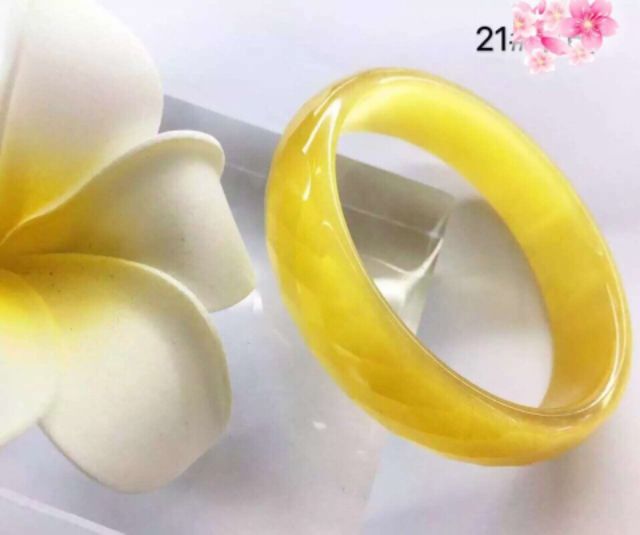 Vòng Tay Bản Liền Mắt Mèo Cắt Giác Cạnh