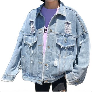 Áo khoác demi rách ulzzang (ẢNH THẬT Ở CUỐI)