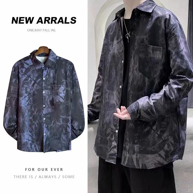 Áo Sơ Mi Nam Dài Tay Cổ Bẻ Thời Trang Hàn Quốc