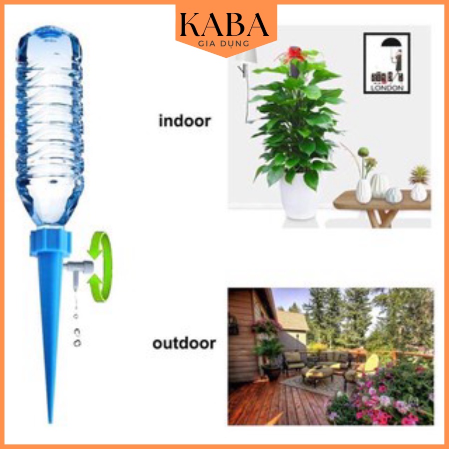 Đầu tưới nhỏ giọt gắn vừa chai nước ngọt giúp bạn làm hệ thống tưới nhỏ giọt hiệu quả tại nhà đơn giản KABA