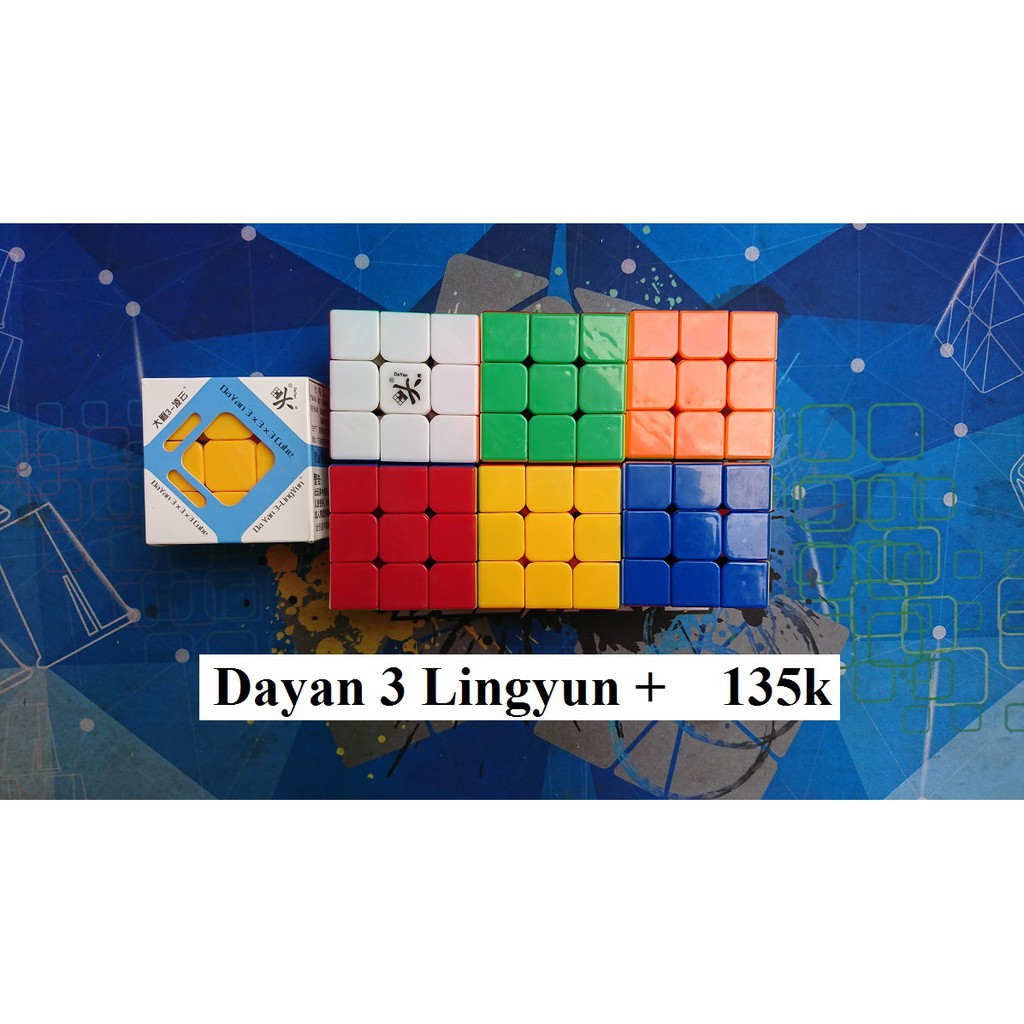 Rubik 3x3x3. Dayan Lingyun +