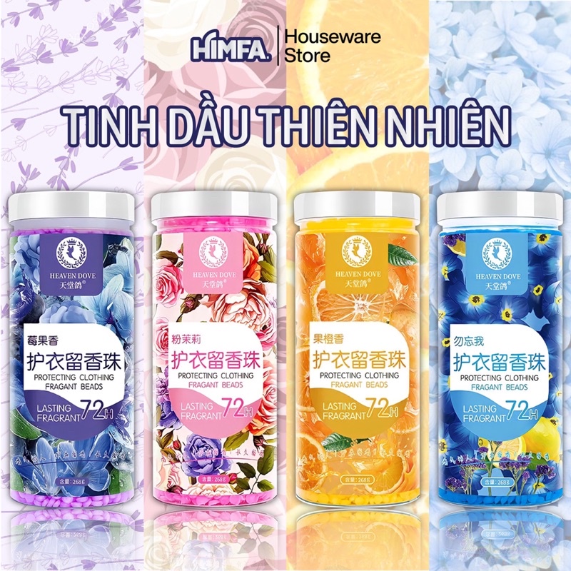 Viên xả vải gói hương nước hoa Himfa siêu lưu hương, thơm cực lâu và rất tiện dụng