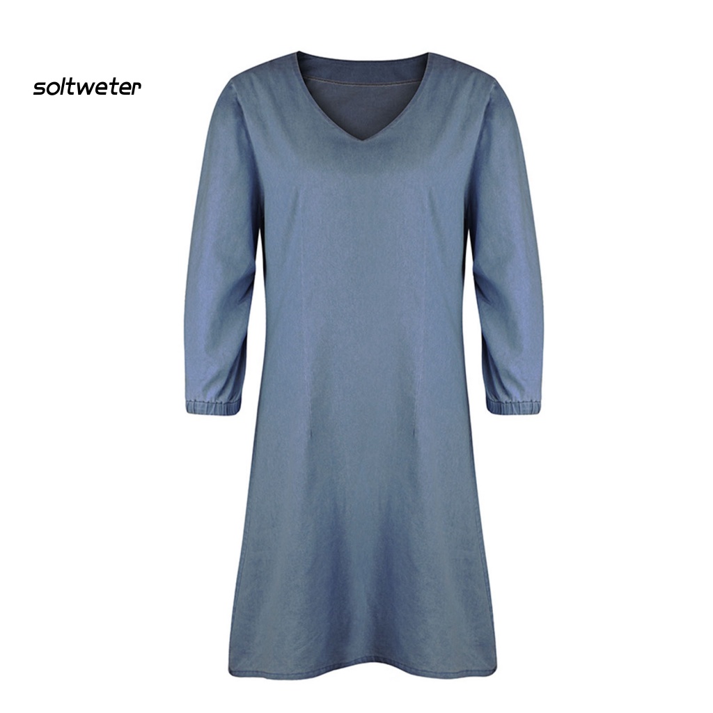 Đầm Dáng Rộng Thoáng Khí Thấm Hút Mồ Hôi Thời Trang Nữ