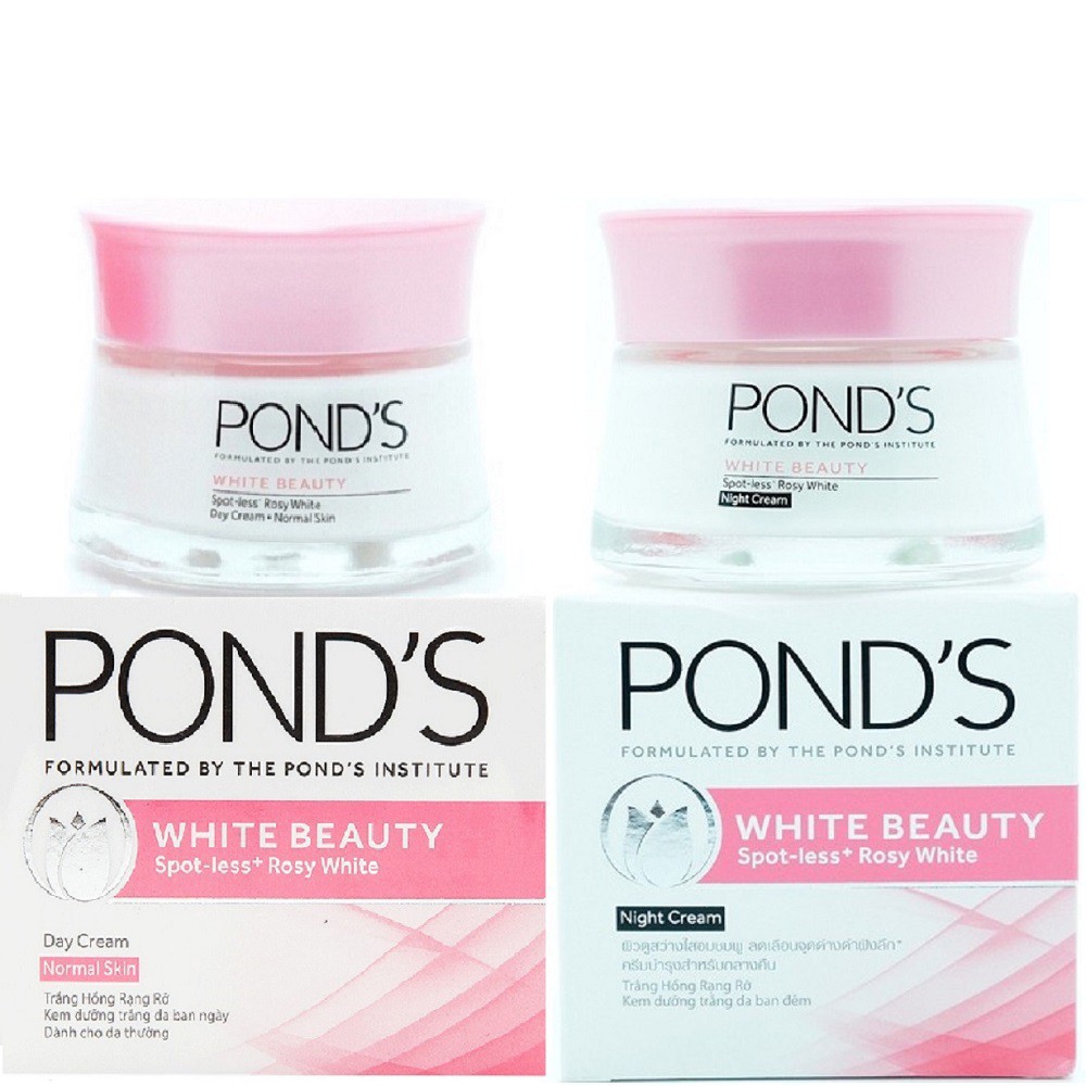 Kem dưỡng da trắng hồng rạng rỡ Ngày và Đêm Pond’s White Beauty 30G