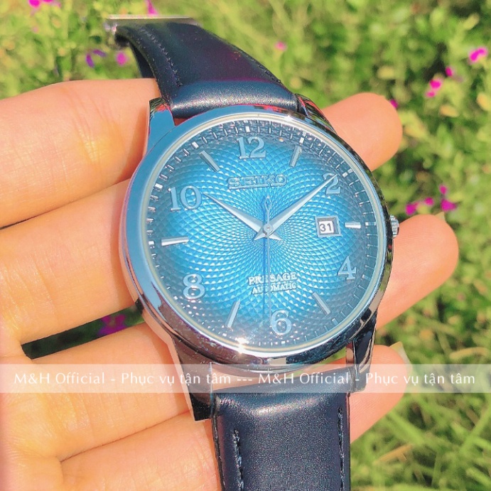 Đồng hồ đeo tay nam Seko 2359 dây da cao cấp, mặt vân đẹp sang trọng, thời trang lịch lãm [Tặng kèm pin] | BigBuy360 - bigbuy360.vn