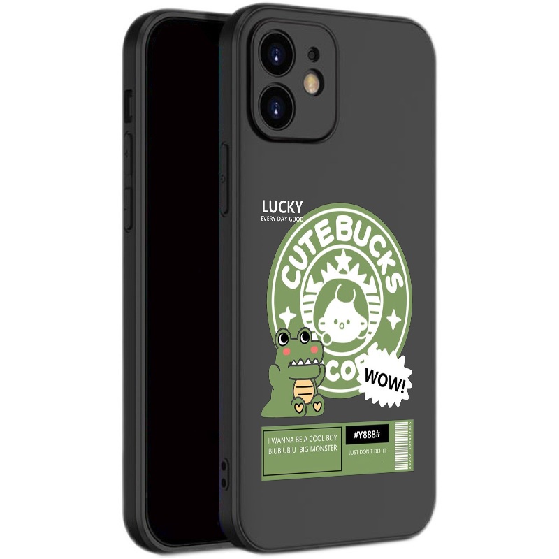 Ốp iphone - Ốp lưng iphone cạnh vuông Cutebucks dành cho ip 6 đến 14promax - ng115