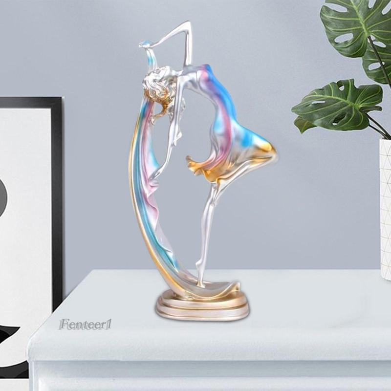 Mô Hình Tượng Cô Gái Nhảy Múa 1 [Fenteer] Trang Trí Nhà Ở / Văn Phòng