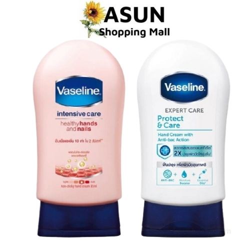 Kem Dưỡng Giúp Làm Ẩm, Mềm Mượt Da Tay Và Móng Tay Vaseline Intensive Care 85ml Healthy Hands & Nails