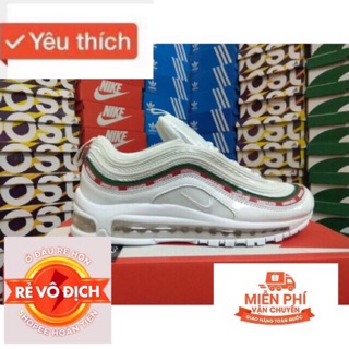 Video + ảnh thật > giày sneaker max 97 trắng