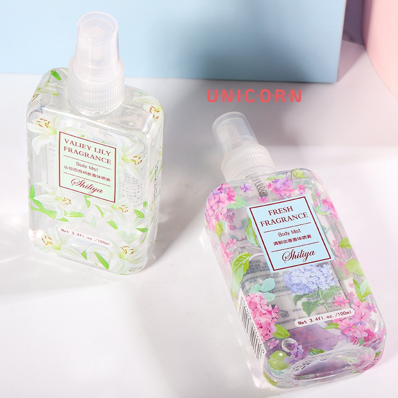 Nước hoa Shiliya Hương Hoa Cỏ Thiên Nhiên Thơm Lâu 100ml