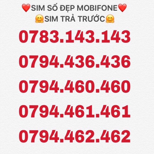 SIM TAXI - SIM TỨ QUÝ - SIM LỘC PHÁT