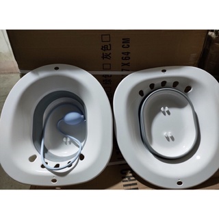 Chậu xông vùng kín gấp gọn kèm vòi xịt