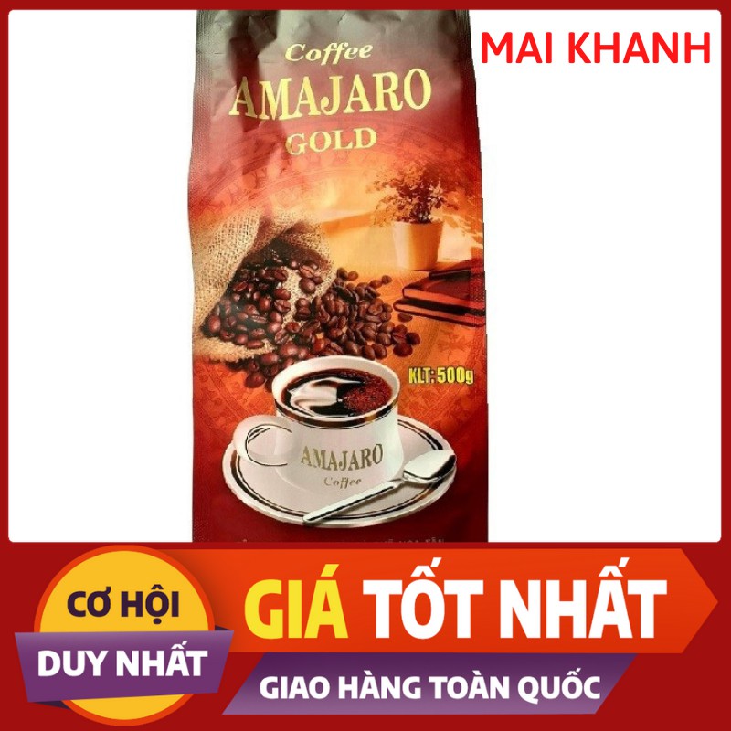 Cà Phê Nguyên Chất Rang Mộc AMAJARO - Cà Phê Sạch Rang Mộc Tự Nhiên-1kg