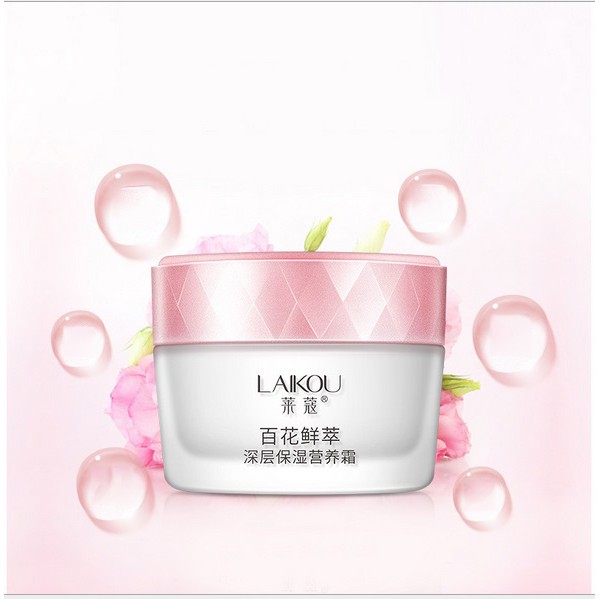 Kem dưỡng ẩm LAIKOU giúp da mềm mại mịn màng, kiểm soát dầu và thu nhỏ lỗ chân lông SPU146
