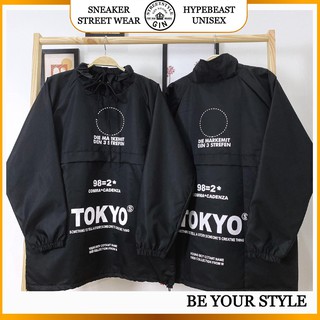 ÁO KHOÁC DÙ CỔ CHUI TOKYO NAM NỮ - GIN STORE