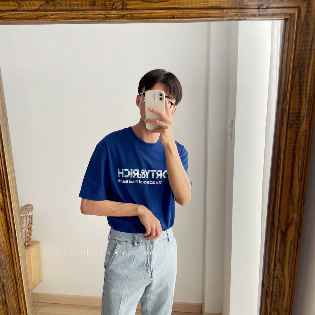 NOBITA HOME - Áo thun tay ngắn SPORTY&amp;RICH