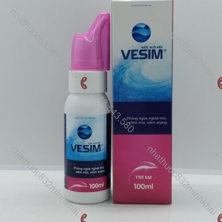 Nước Muối Biển Dạng Xịt Vesim