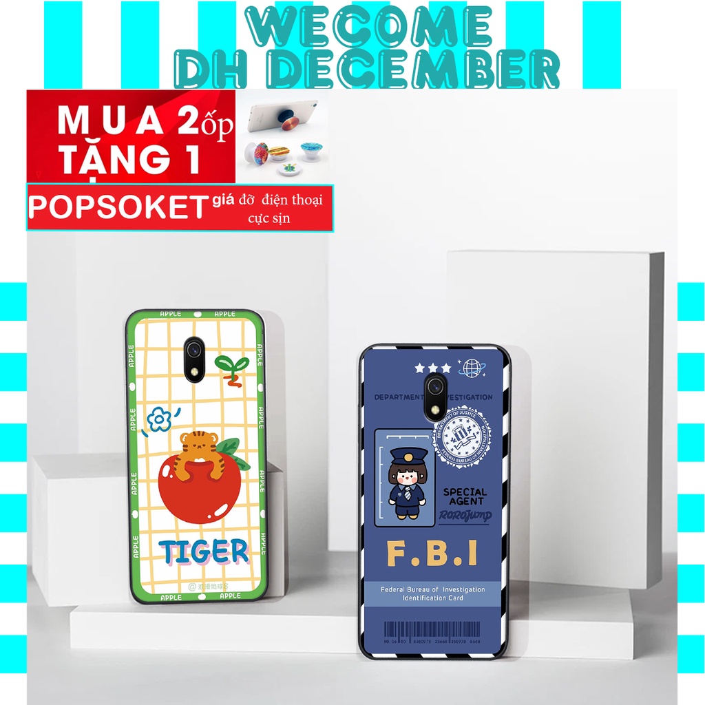Ốp lưng Xiaomi REDMI 8A  in hình 3D gấu mới nhất - sang - chảnh - ĐẸP- BỀN