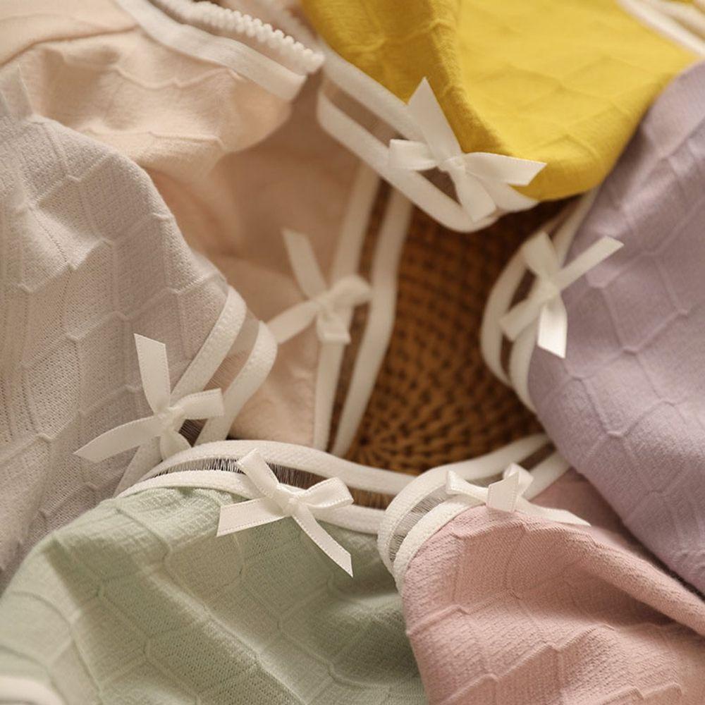 OCEANMAP Quần Lót Ren Nữ Co Dãn In Hình Quả Đào Ngọt Ngào