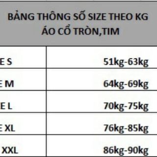 Áo thun nam cổ tròn