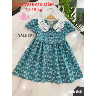 🎀🎀ĐẦM VẢI KATE MỀM 🎀🎀BÉ GÁI HAIVANCO cho bé từ 10 đến 18 kg.