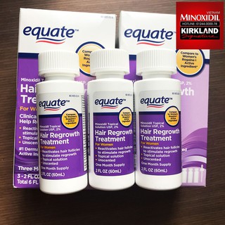 Mọc tóc, chân mày cho nữ Equate Minoxidil 2%