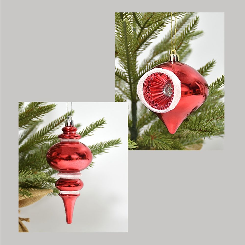 Quả Bầu Hồ Lô Bằng Nhựa Treo Trang Trí Cây Thông Giáng Sinh