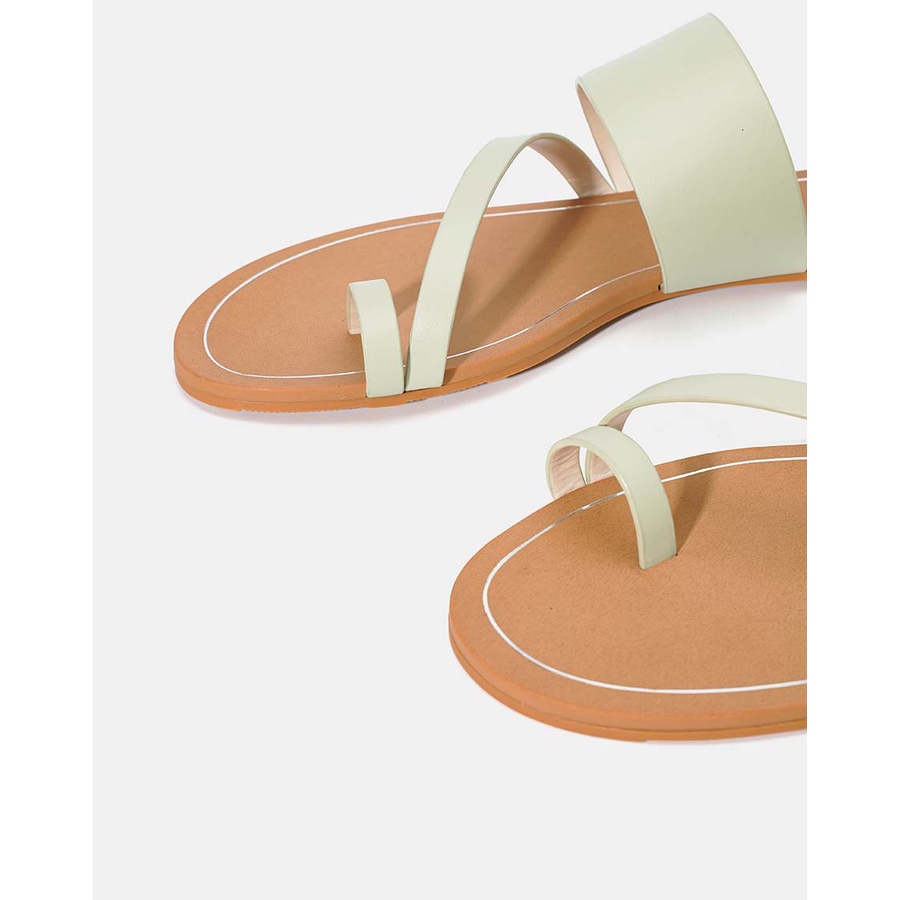 Dép Bệt Nữ Xỏ Ngón 1cm Thời Trang JUNO Quai Chéo Thời Trang SD01106