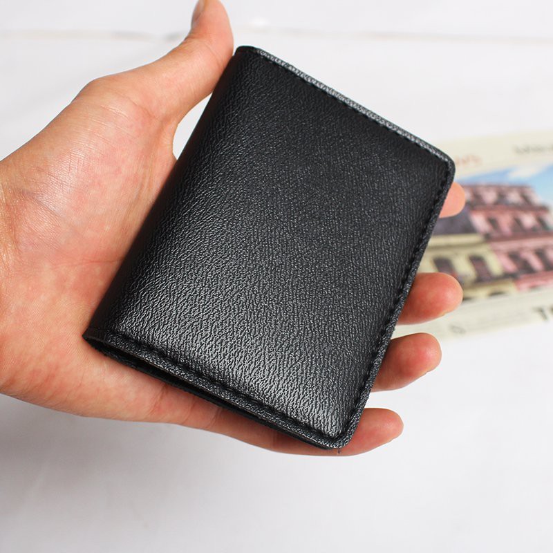 Ví bóp mini nam, ví bóp Pu để thẻ Card thời trang phong cách nhỏ gọn
