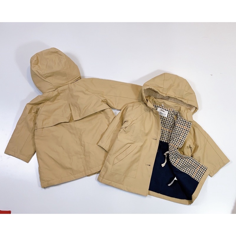 Áo măng tô ZARA dư xịn cho bé siêu xinh