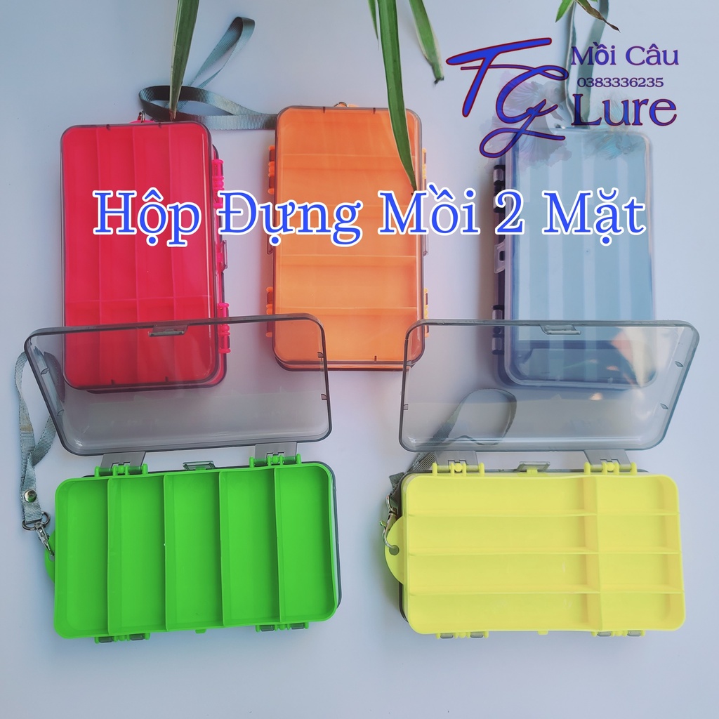 Hộp Đựng Mồi_Hộp Đựng Phụ Kiện Lure 2 Mặt