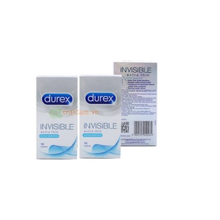 Bao cao su siêu mỏng Durex Invisible