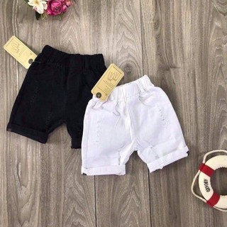 Quần Đùi Kaki Co Giãn Cho Bé