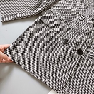 Blazer kẻ 1 lớp
