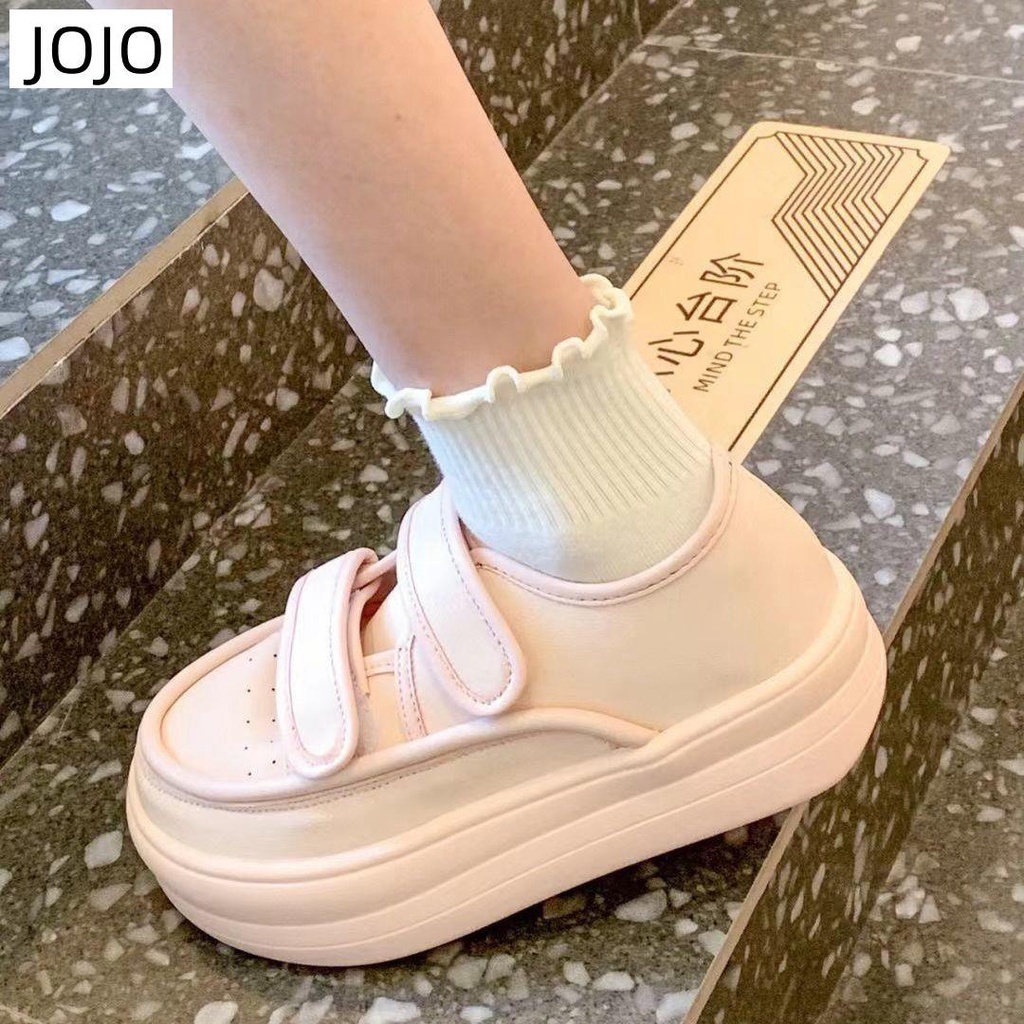 Giày Sneaker Đế Dày Phong Cách Mới Trọng Lượng Nhẹ Thoải Mái Dễ Phối Đồ Cho Nữ