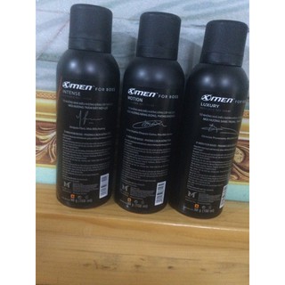 Xịt khử mùi nước hoa toàn thân XMEN FORBOSS 150ml
