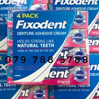 Keo dán răng giả Fixodent 1 tube