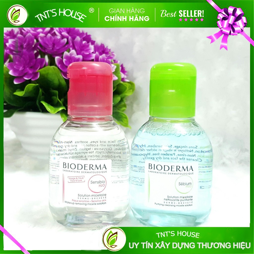 Nước tẩy trang Bioderma mini 100ml