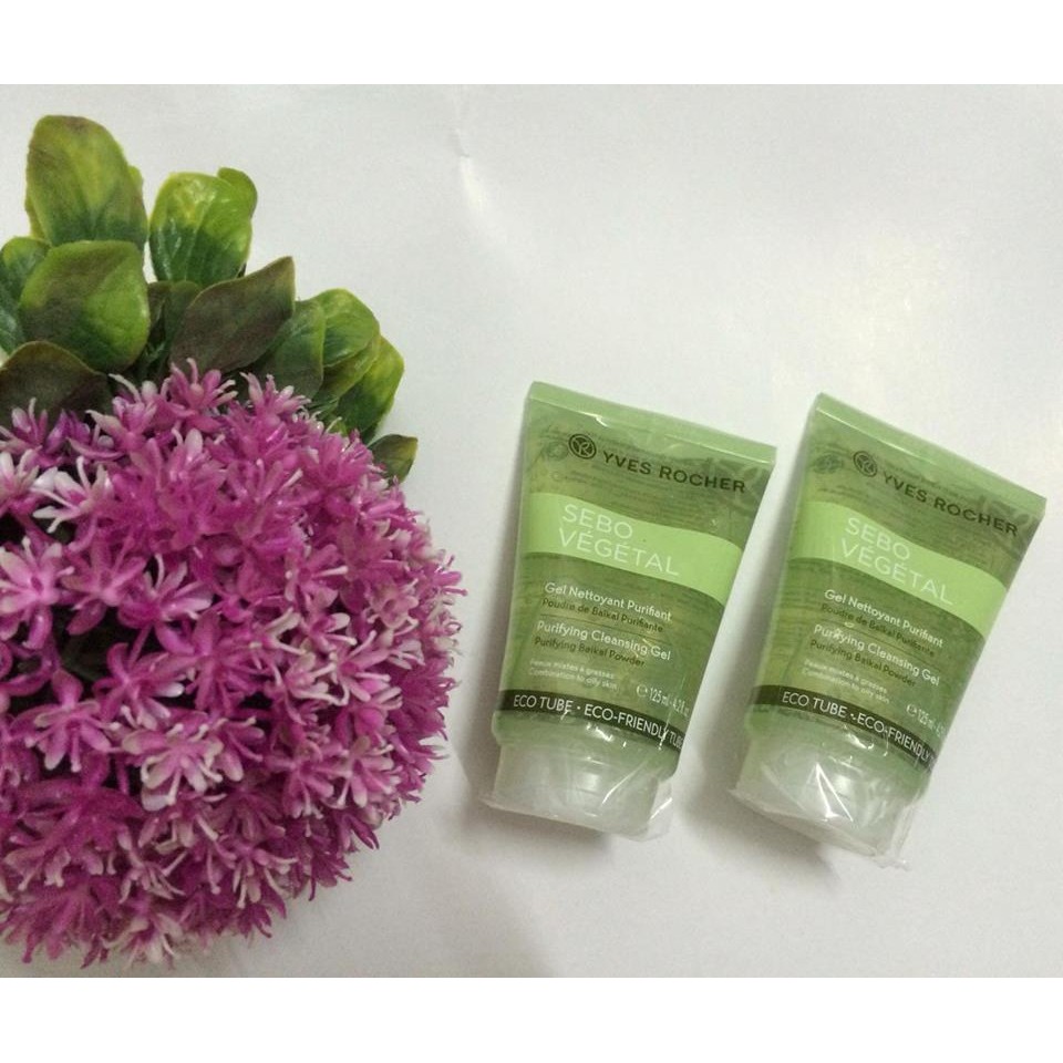 SỮA RỬA MẶT YVES ROCHER SEBO VEGETAL(dành cho da nhờn)